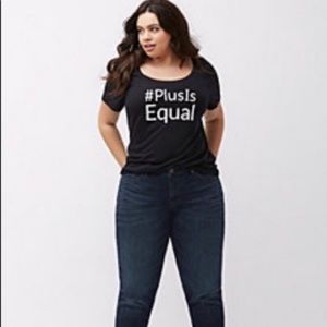 Lane Bryant Plus is Equal T Shirt